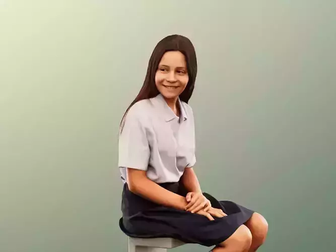 Layla 12413 - Student Girl Sitting Conversation