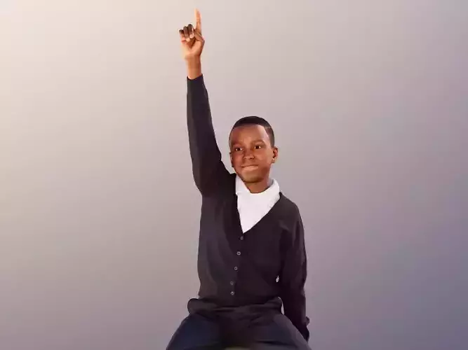 Nelson 12391 - Student Sitting In School