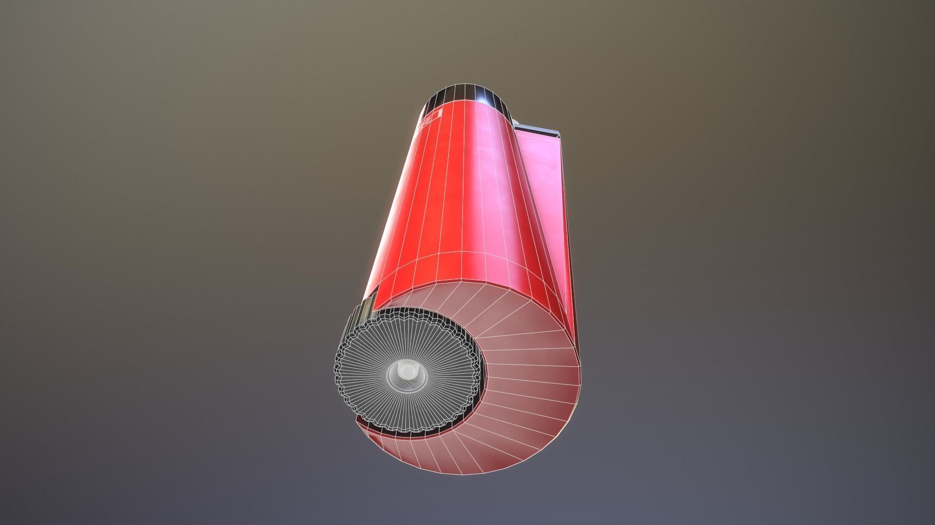 Clipper Lighter 3D model_13