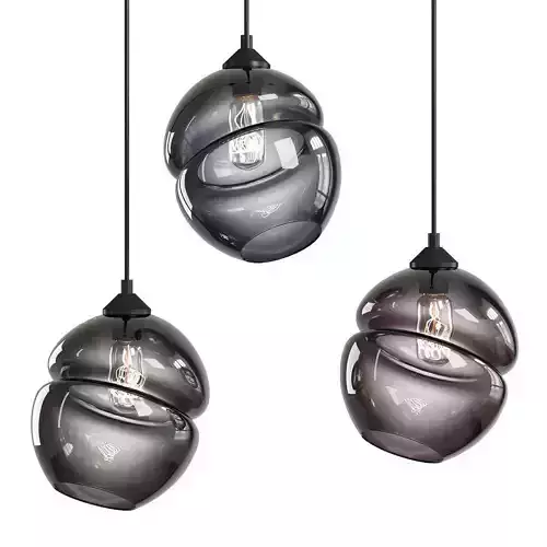 Groove Series Orb Tilt Pendant