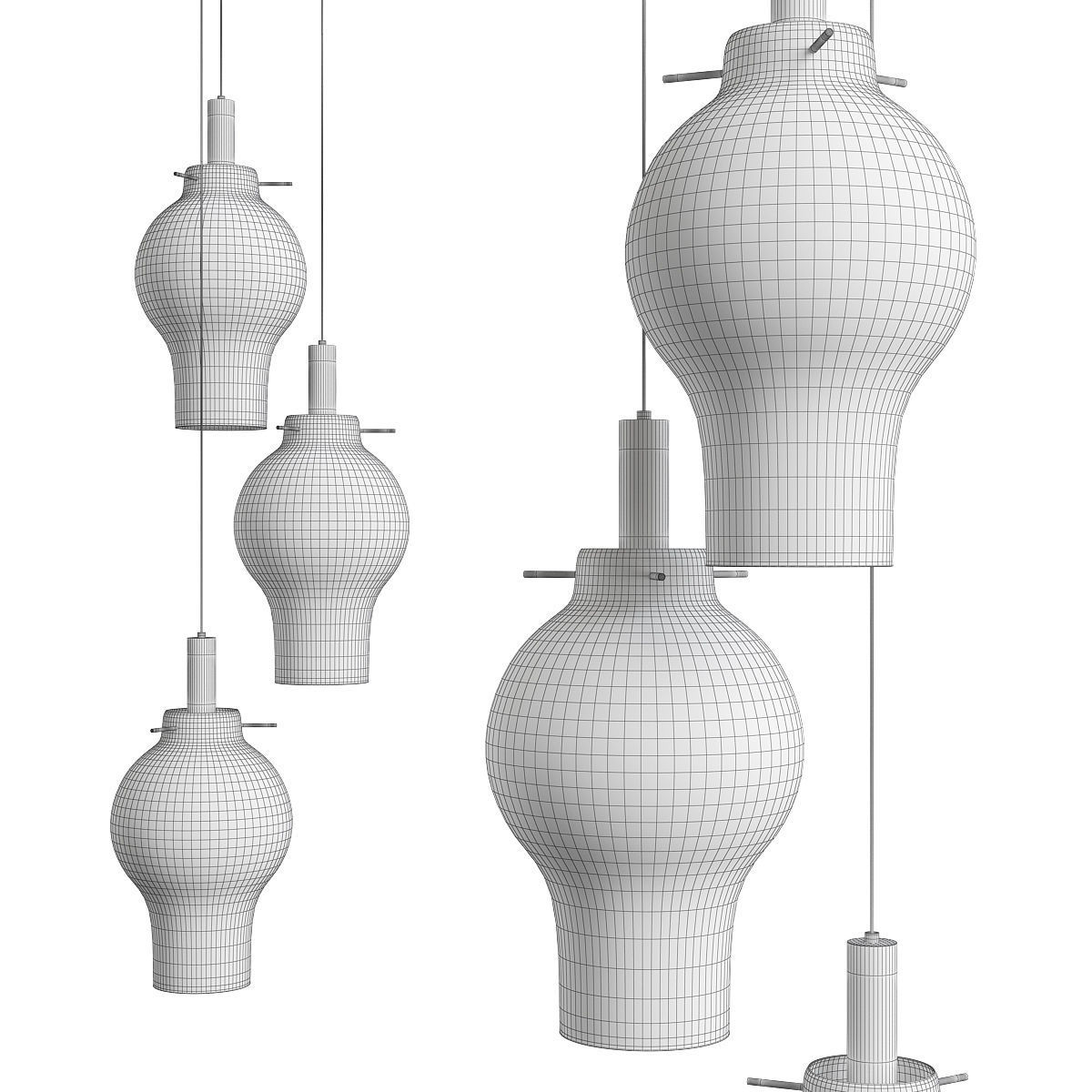 LIKE MULTICOLOR Low-poly 3D model_1