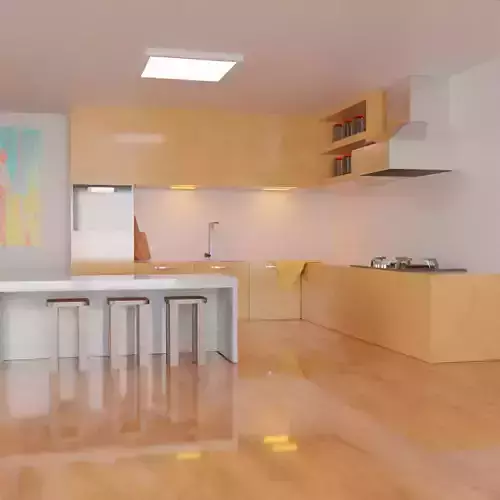 Simple kitchen design