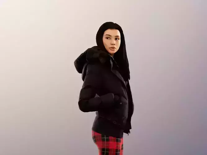 Aylin 11890 - Casual Girl Walking 