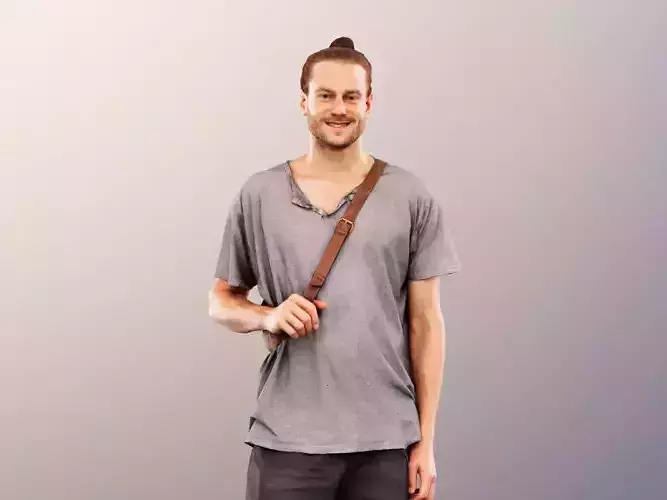 Milo 11468 - Casual Standing Man Summer Outfit