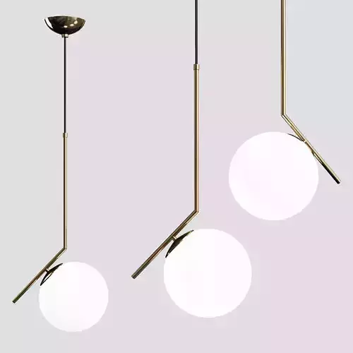 FLOS IC LIGHTS Low-poly 3D model