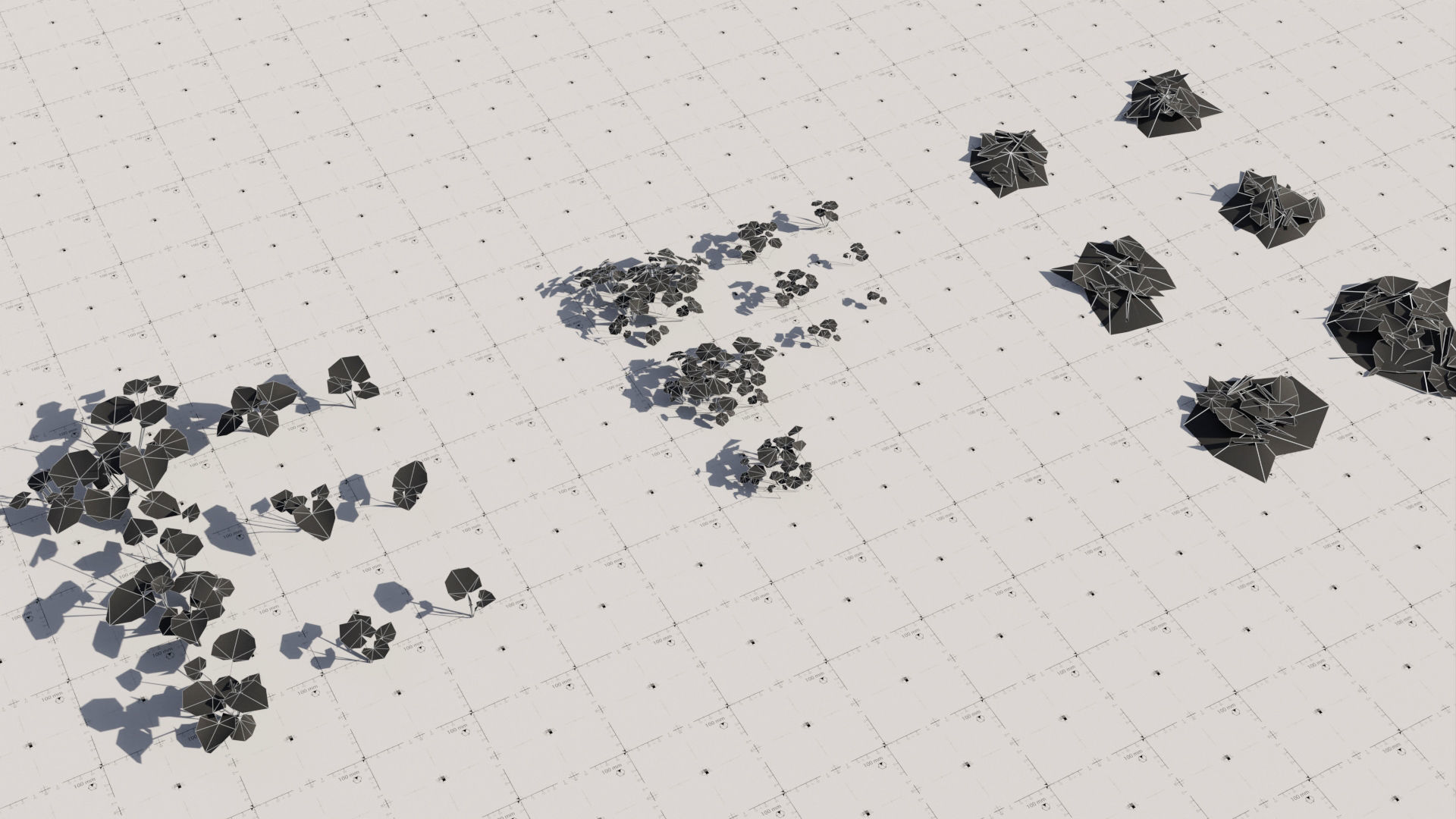 Moss Biome Ground Scatter - 3D AssetKit PBR Low-poly 3D model_45