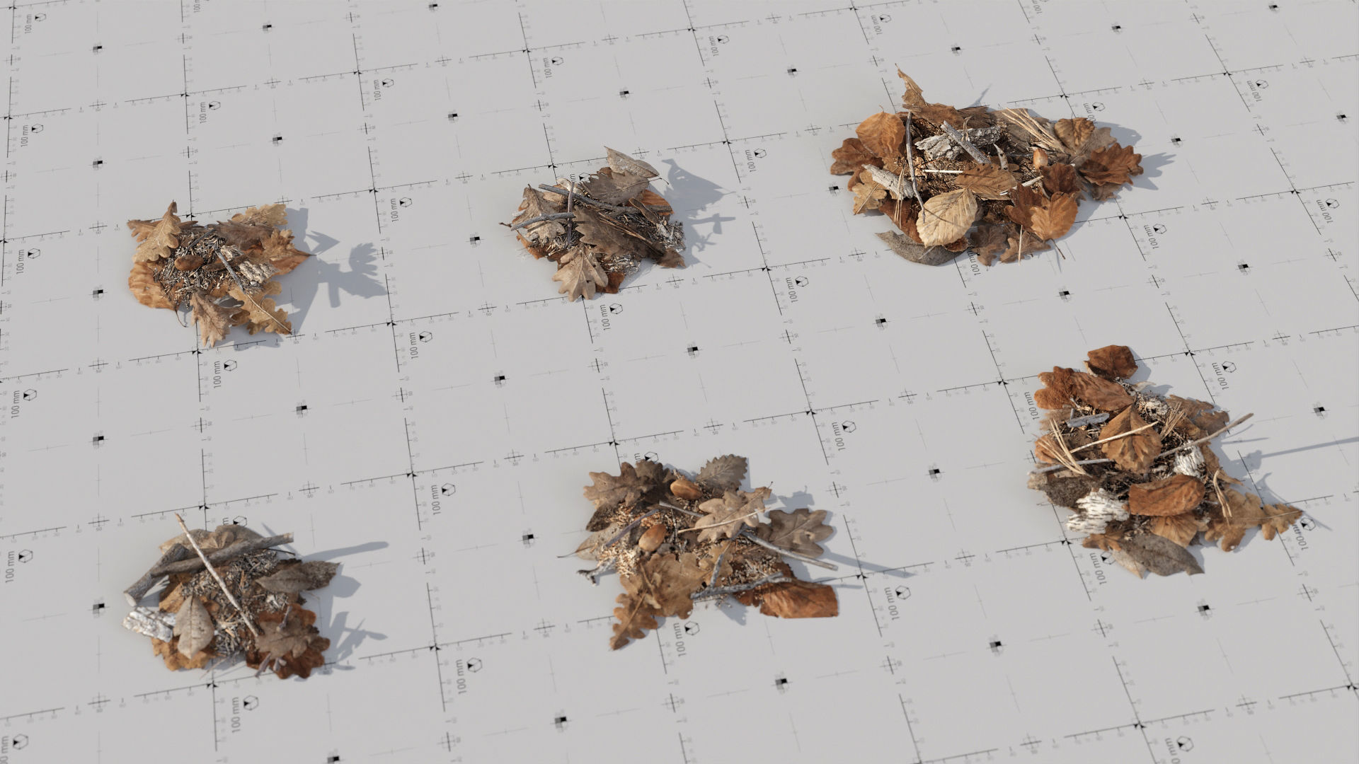 Moss Biome Ground Scatter - 3D AssetKit PBR Low-poly 3D model_24