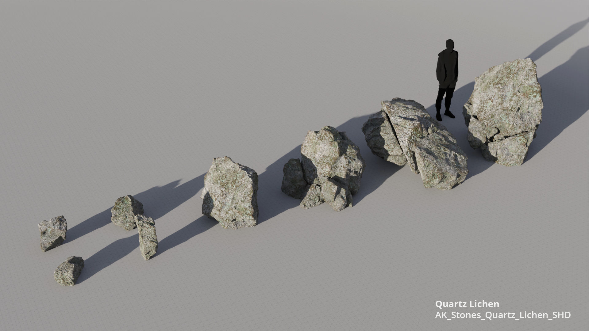 Moss Biome Ground Scatter - 3D AssetKit PBR Low-poly 3D model_33