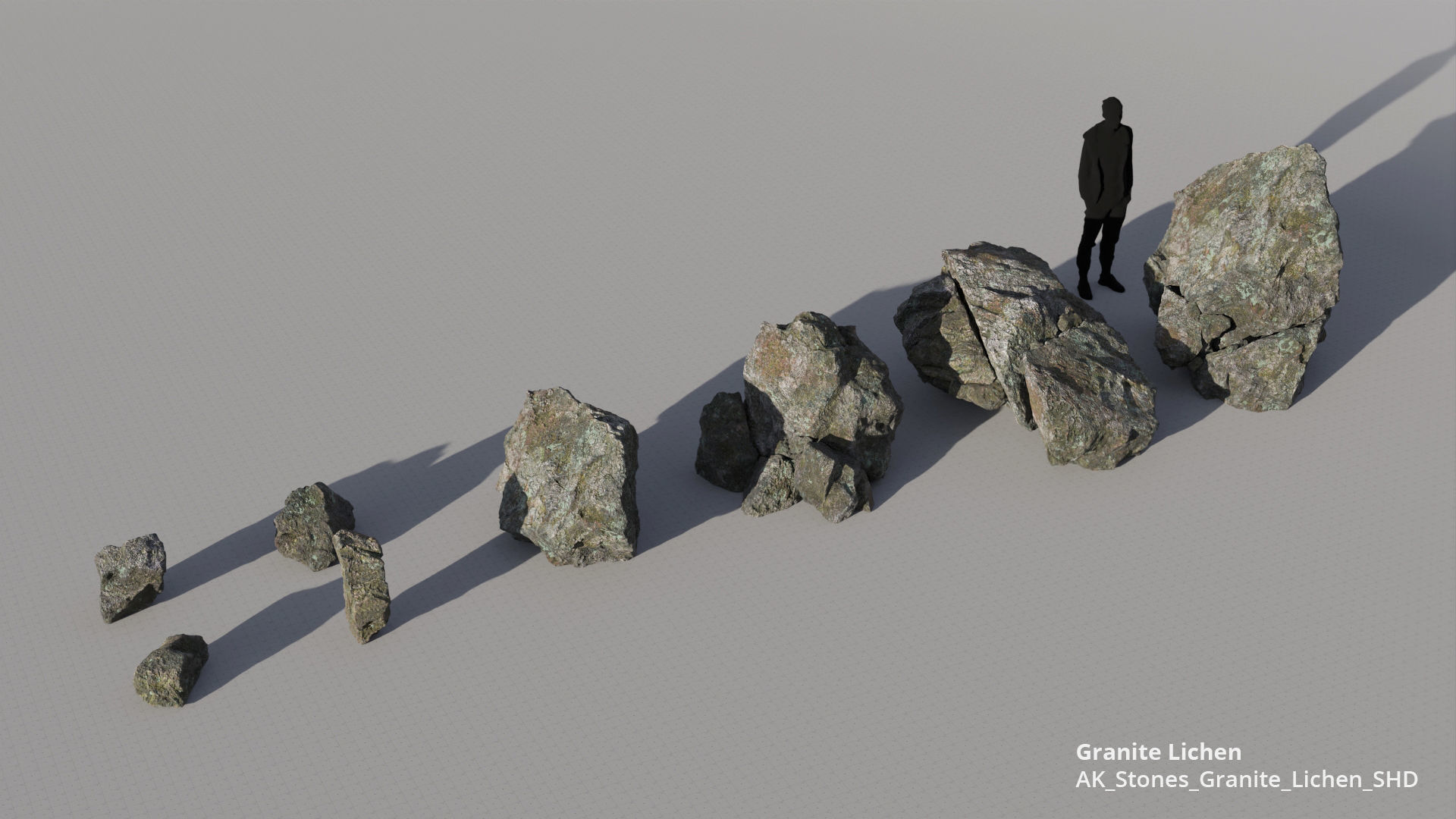 Moss Biome Ground Scatter - 3D AssetKit PBR Low-poly 3D model_31