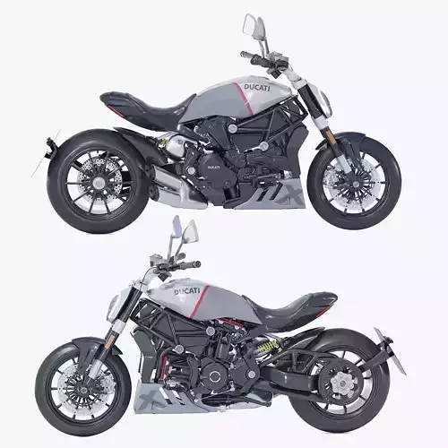 XDiavel Black Star 3D model