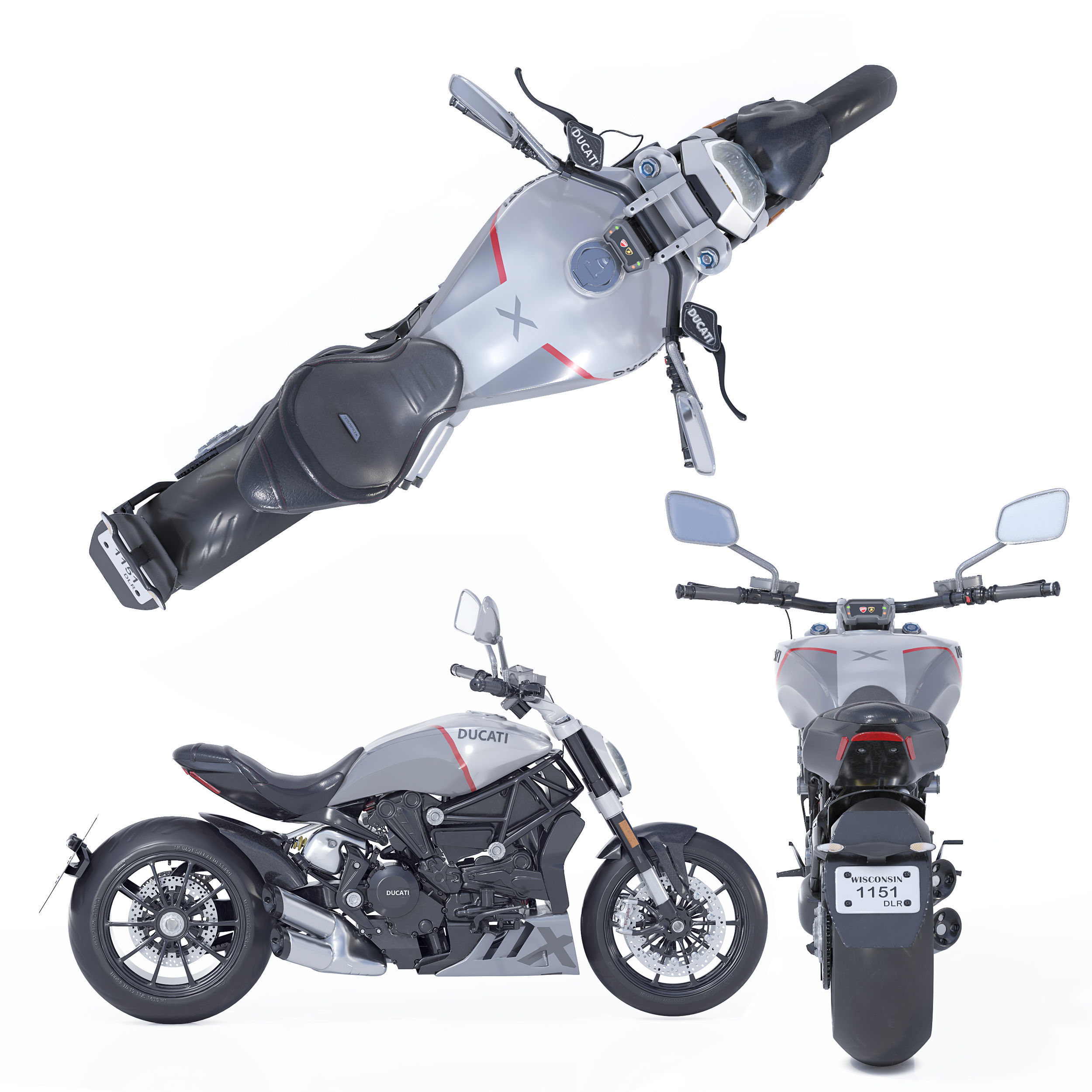 XDiavel Black Star 3D model_9