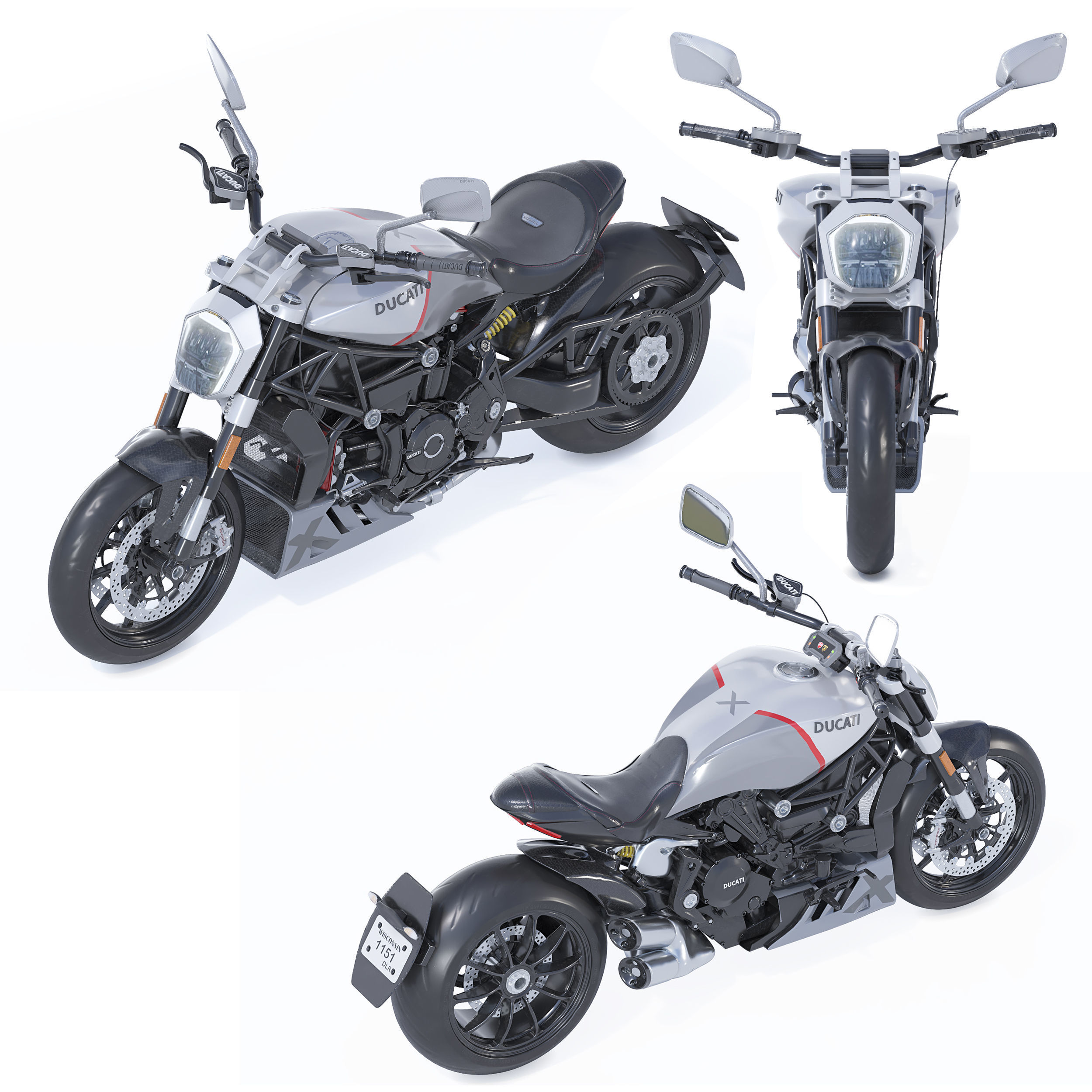 XDiavel Black Star 3D model_8