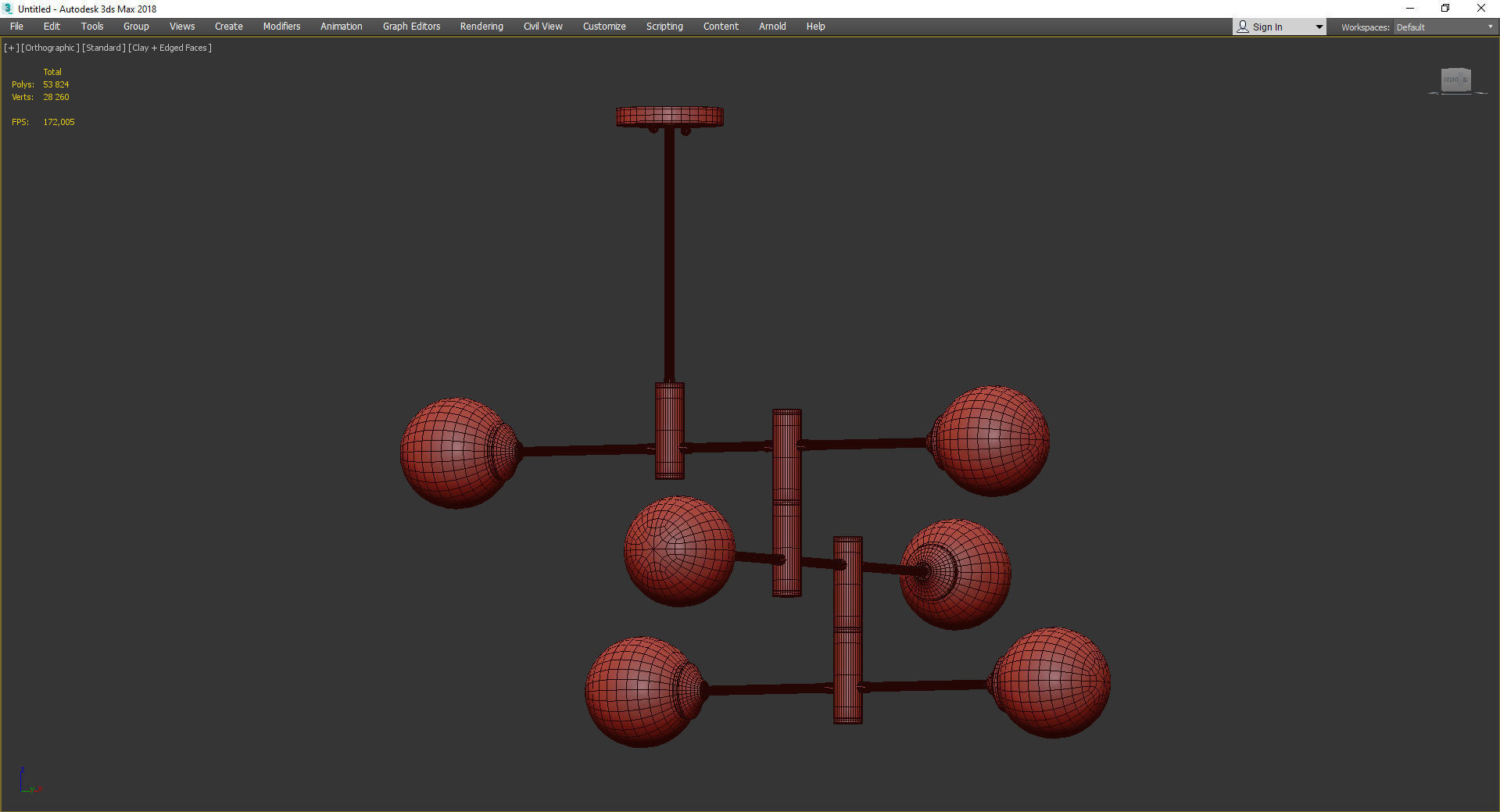 SENSE BRASS Low-poly 3D model_2