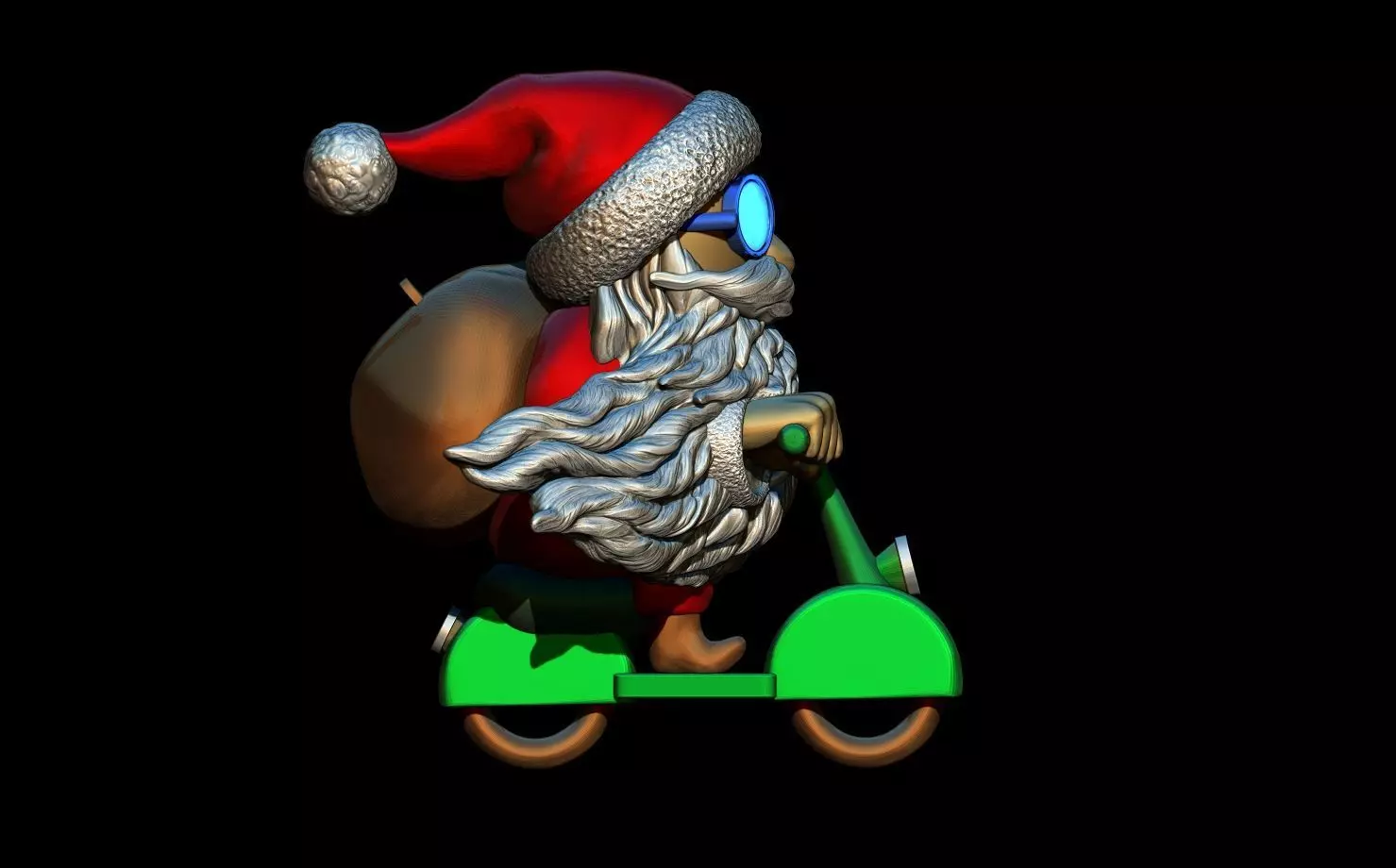 Santa Claus 3D print model