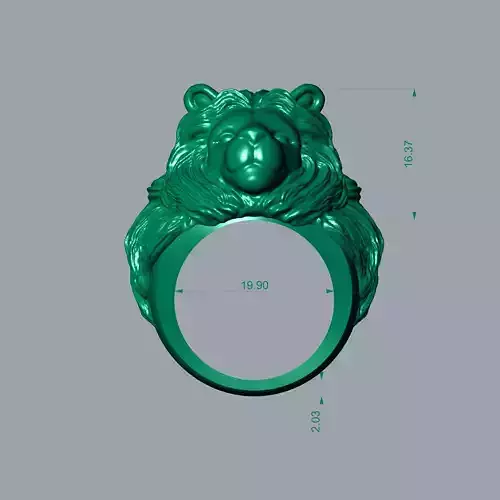Lion ring 