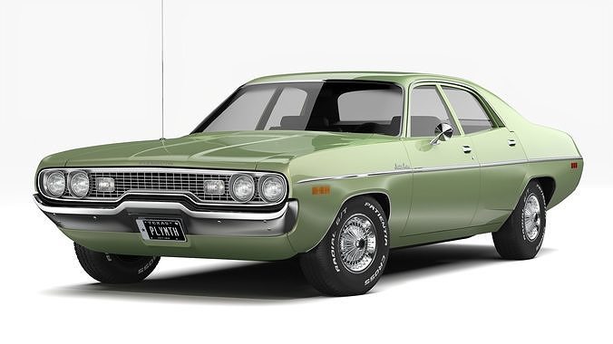 Plymouth Satellite Custom 1971 3D model