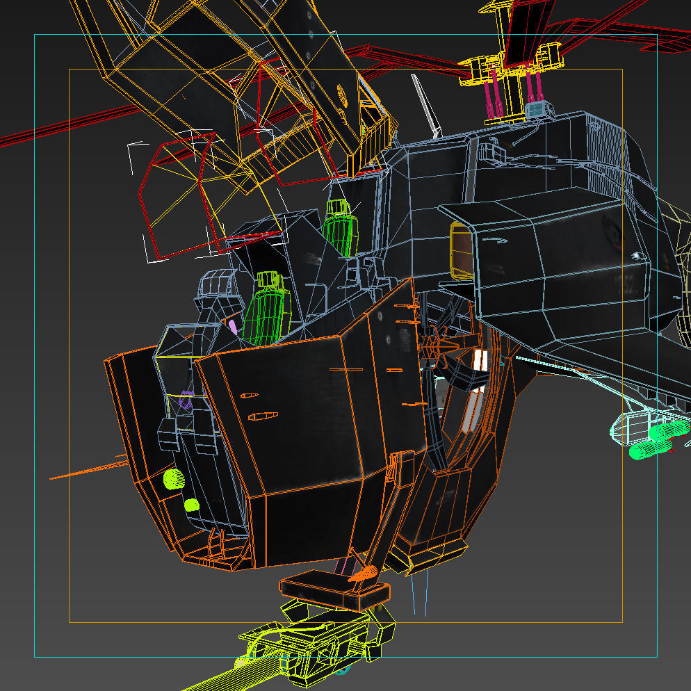 Combine Helicopter - Hunter-Chopper 3D model_28