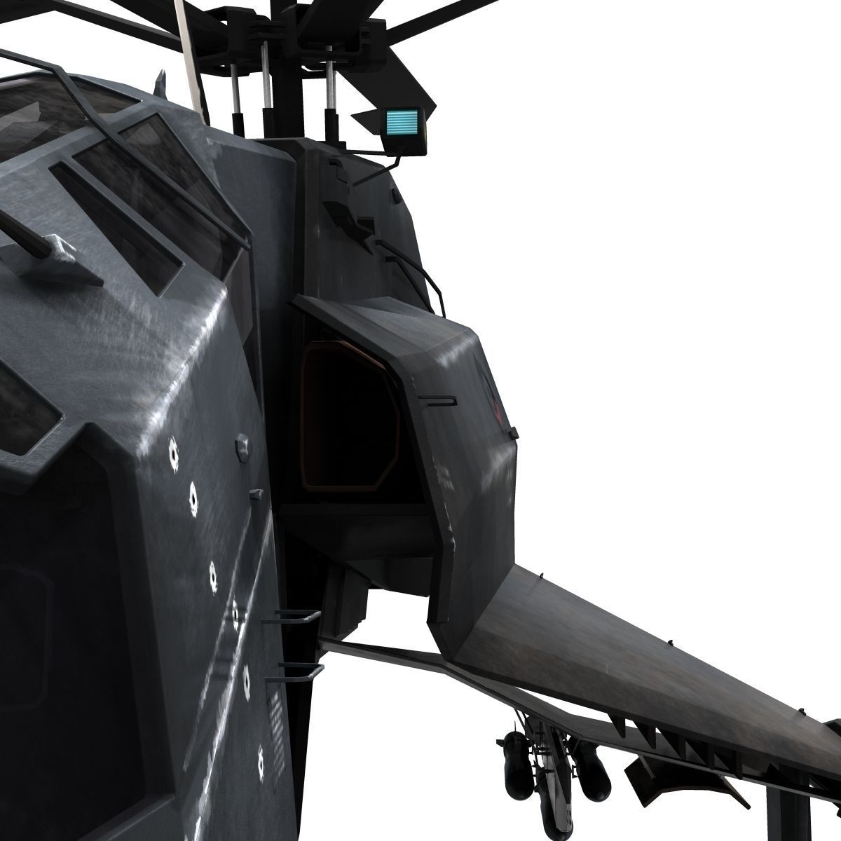 Combine Helicopter - Hunter-Chopper 3D model_20