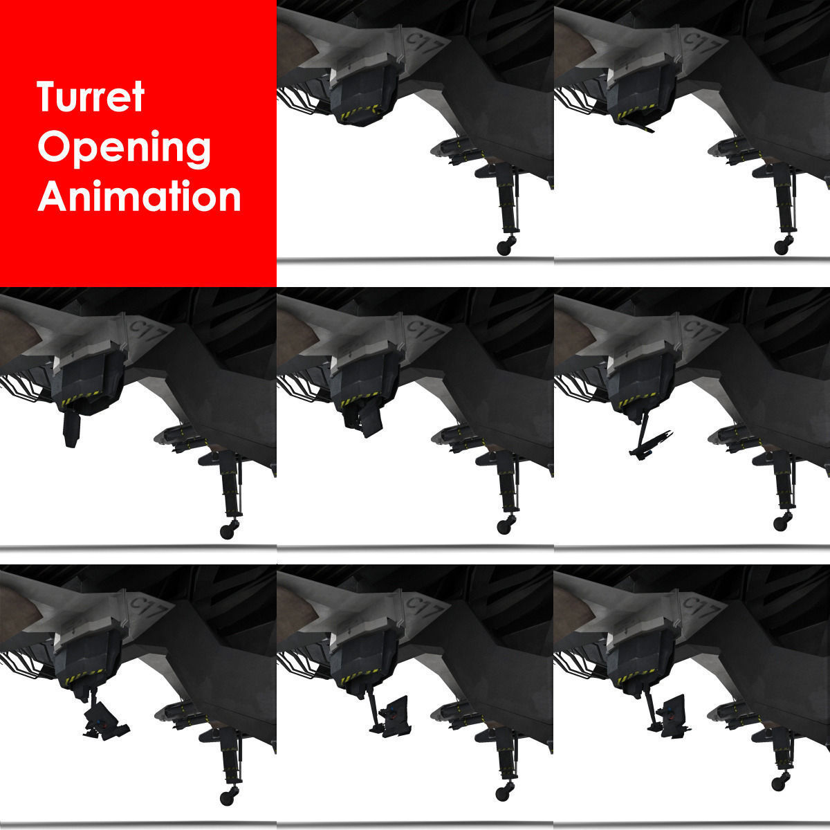 Combine Helicopter - Hunter-Chopper 3D model_21