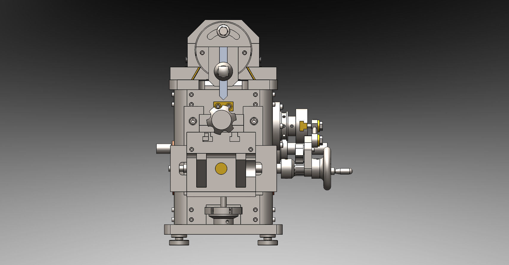METALWORKING SHAPER 3D model_2
