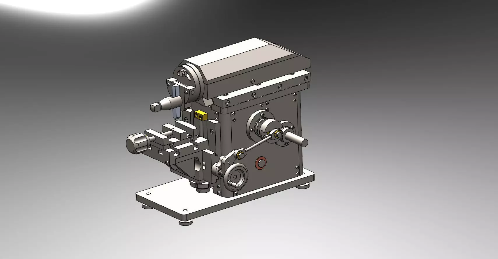 METALWORKING SHAPER 3D model_0