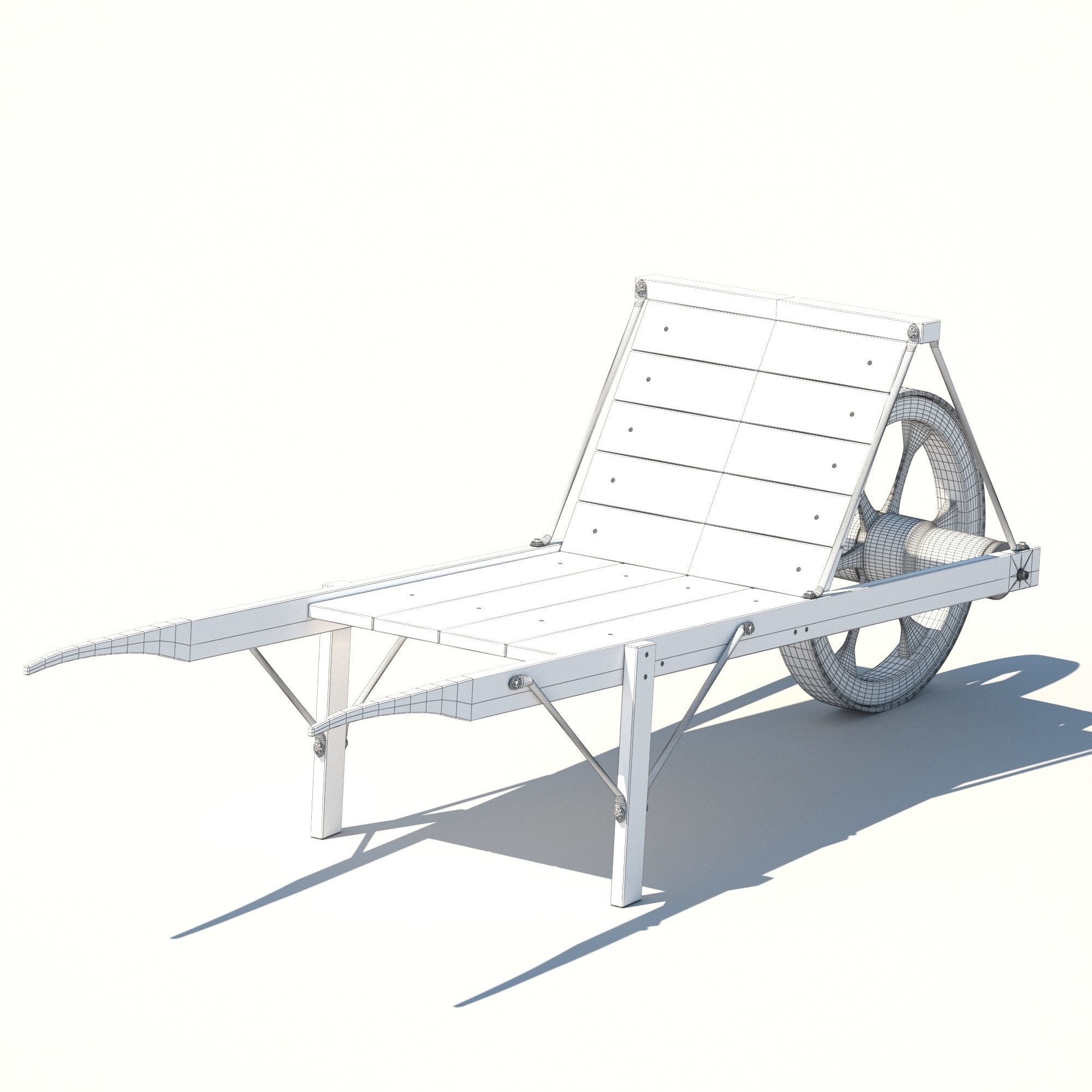 Wheelbarrow - 3D model_13