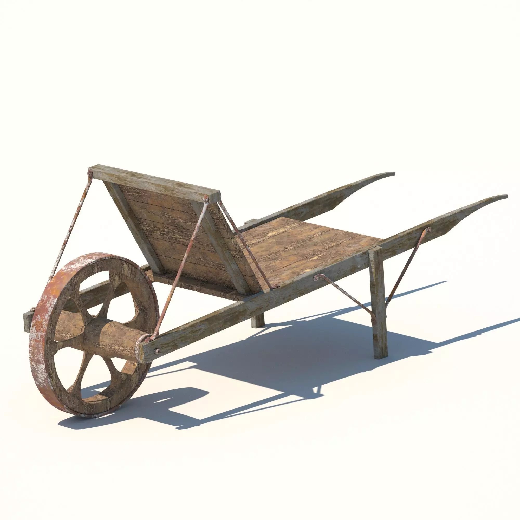 Wheelbarrow - 3D model_0