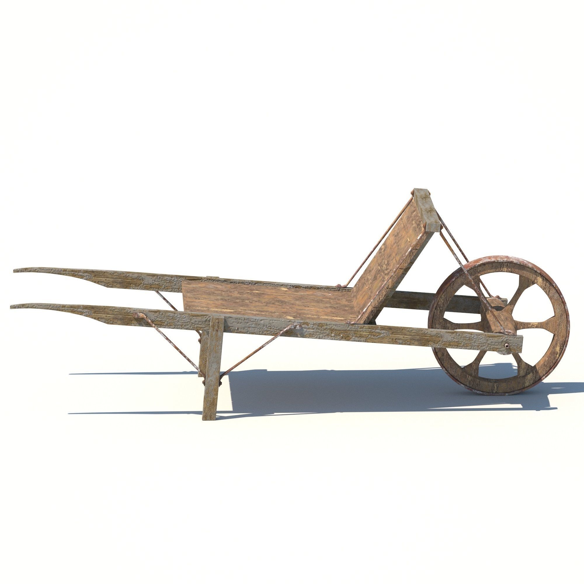 Wheelbarrow - 3D model_2