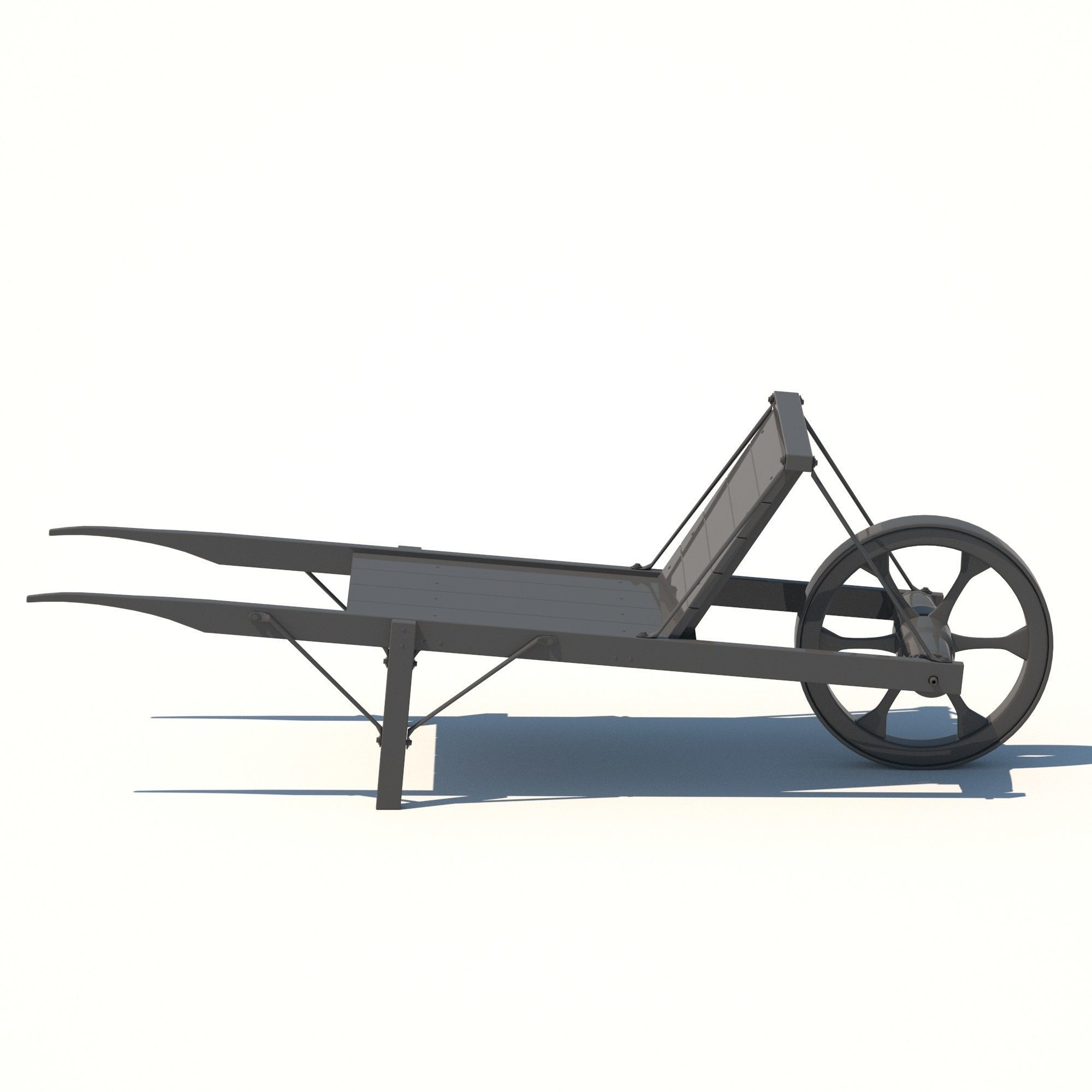 Wheelbarrow - 3D model_14