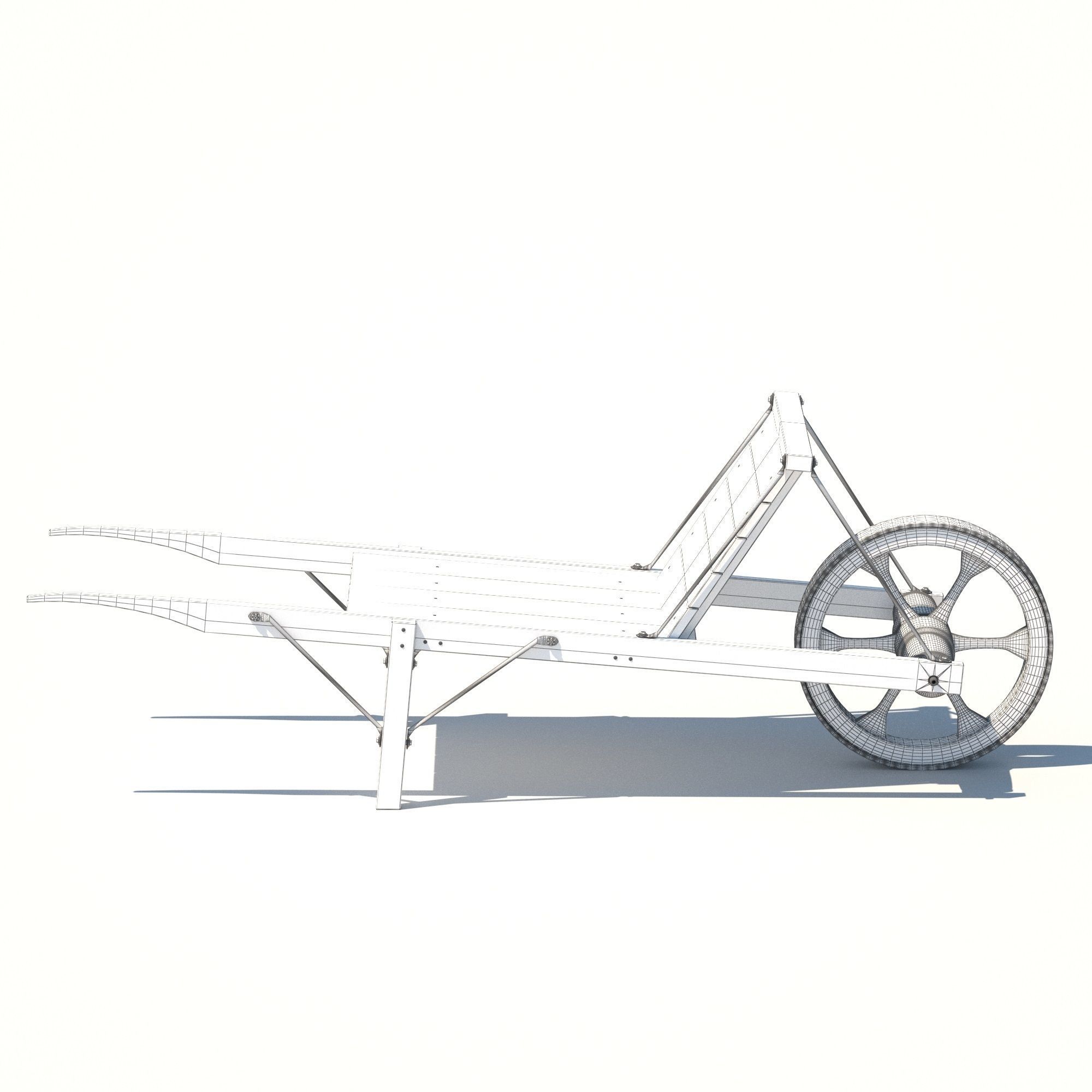 Wheelbarrow - 3D model_15