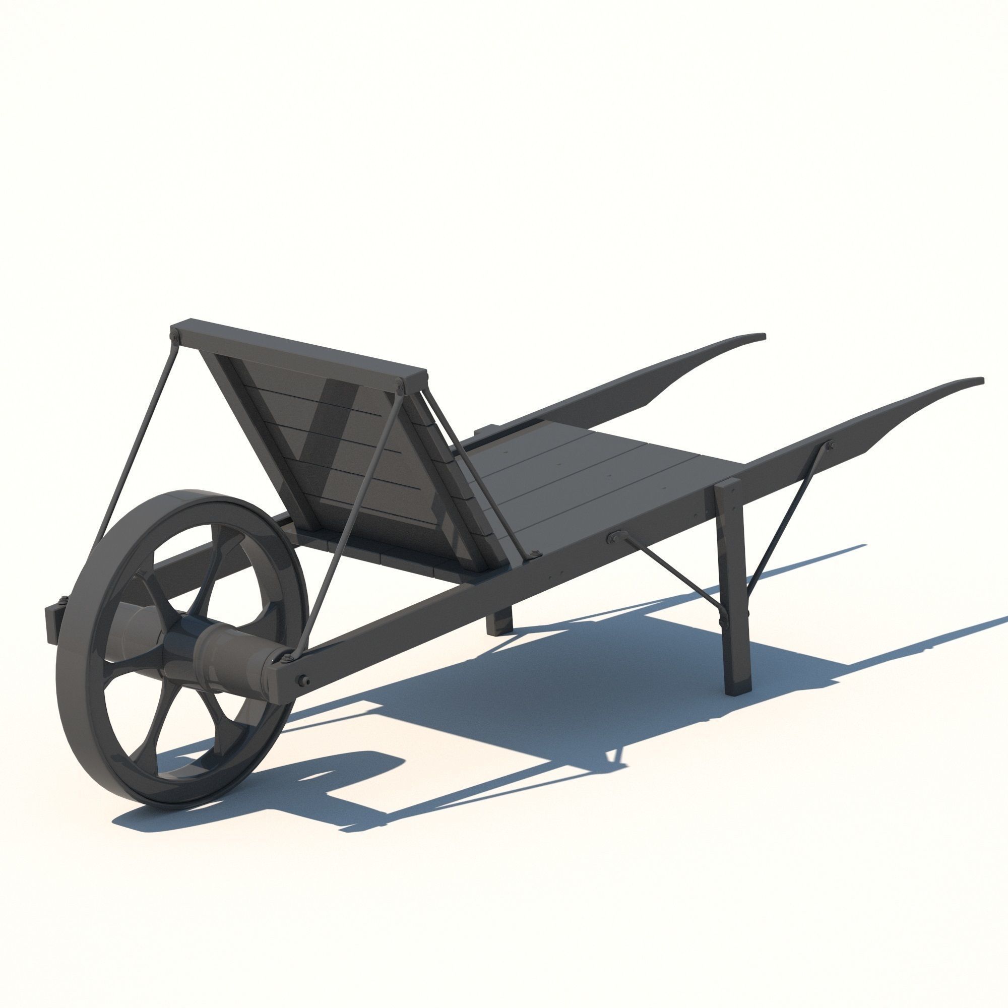Wheelbarrow - 3D model_10