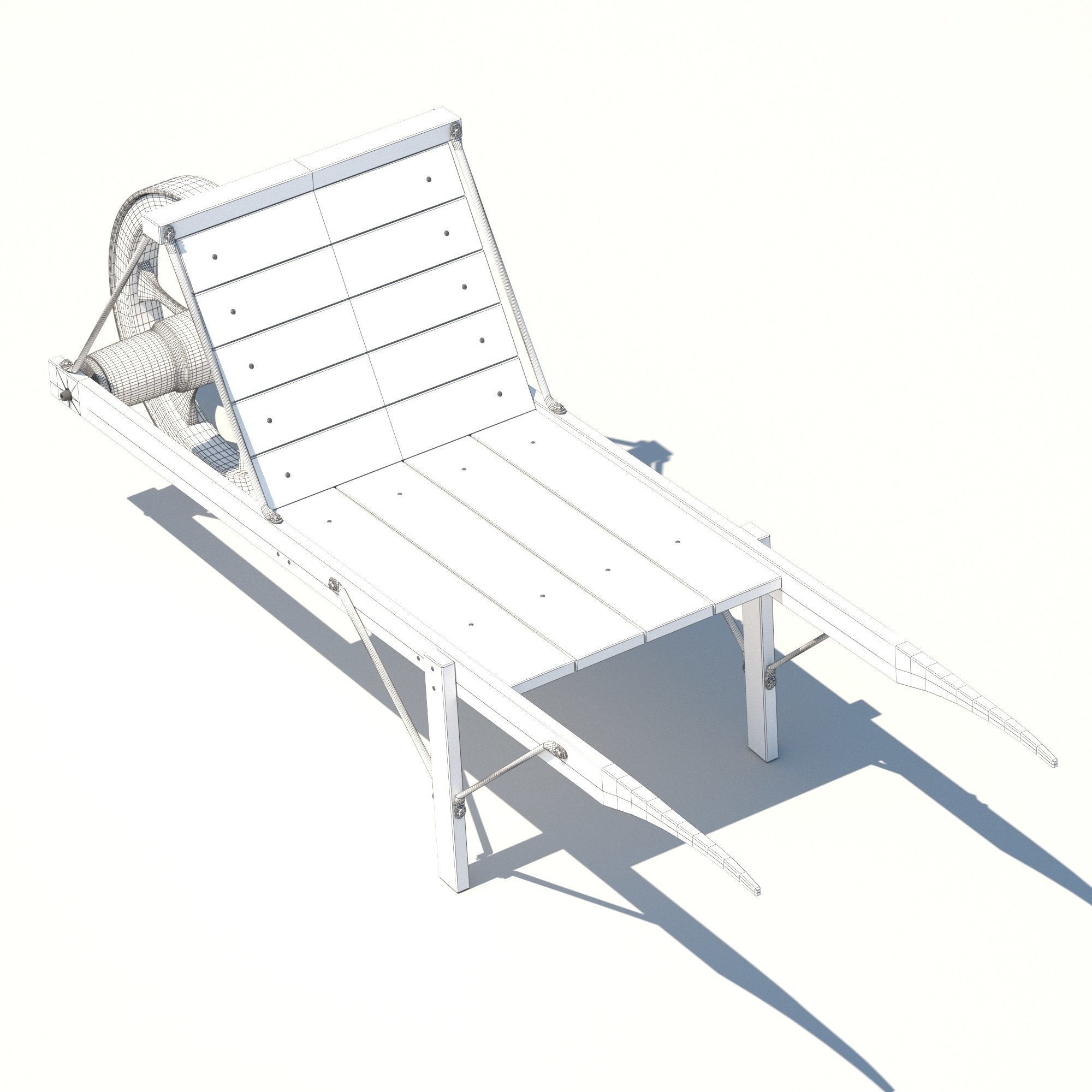 Wheelbarrow - 3D model_19