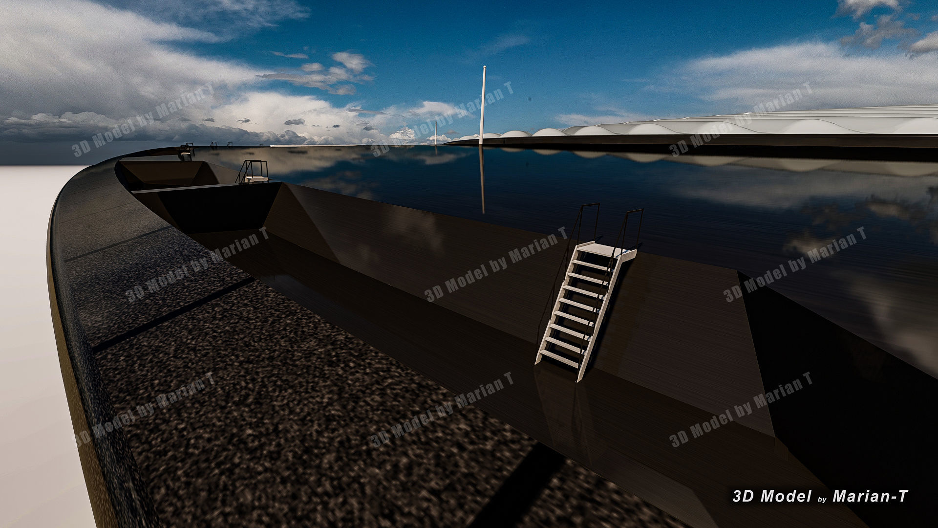 Allegiant Stadium  Las Vegas-Nevada USA Low-poly 3D model_36