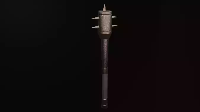 Battle mace - rust edition