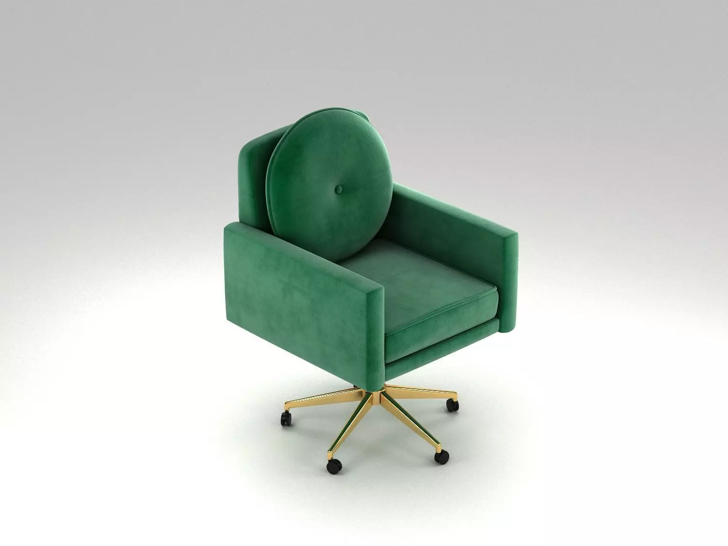 Hemma office chair - bykoket style 3D model