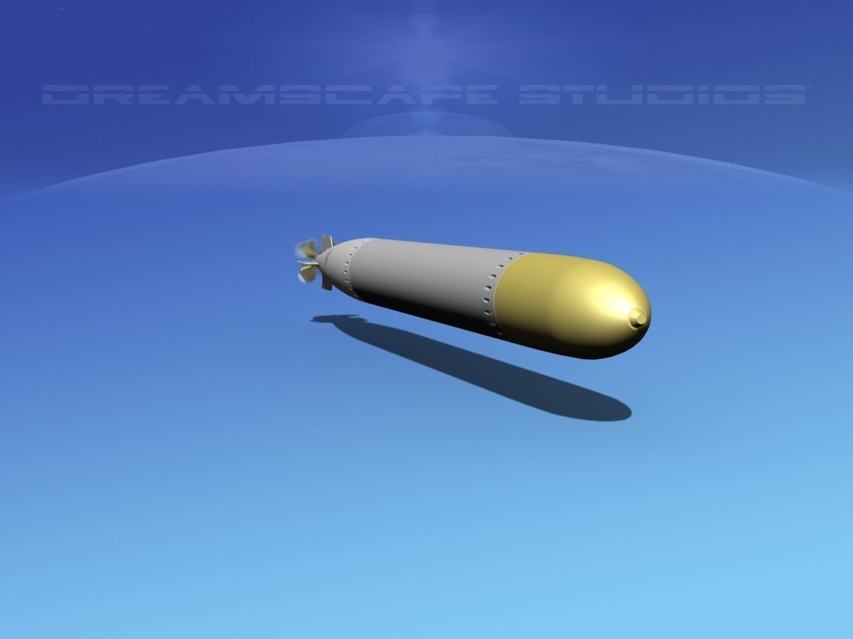 Mark 14 Torpedo HP 3D model_2