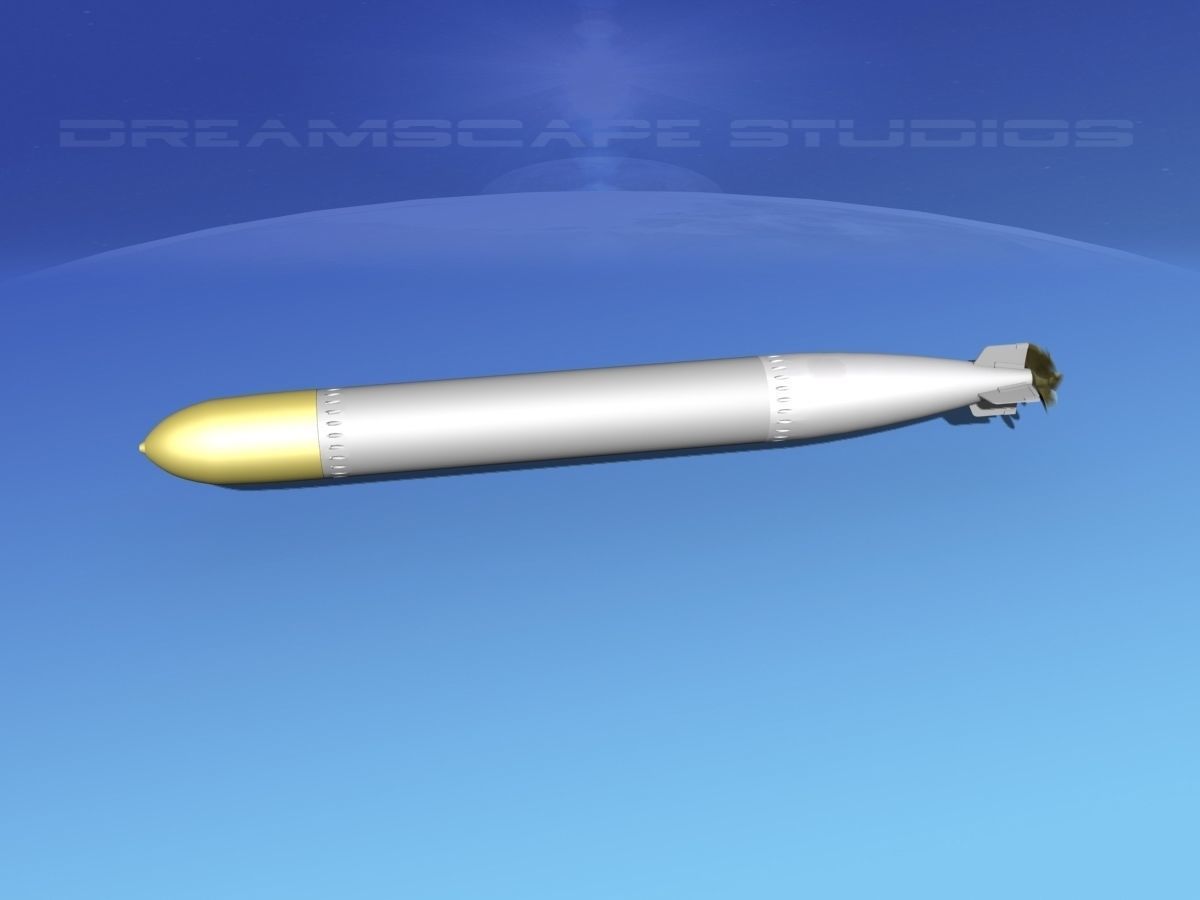 Mark 14 Torpedo HP 3D model_9