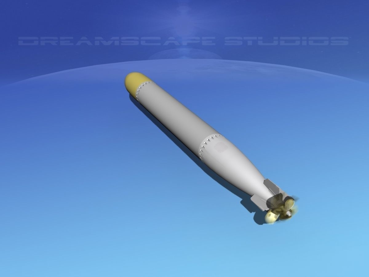 Mark 14 Torpedo HP 3D model_6