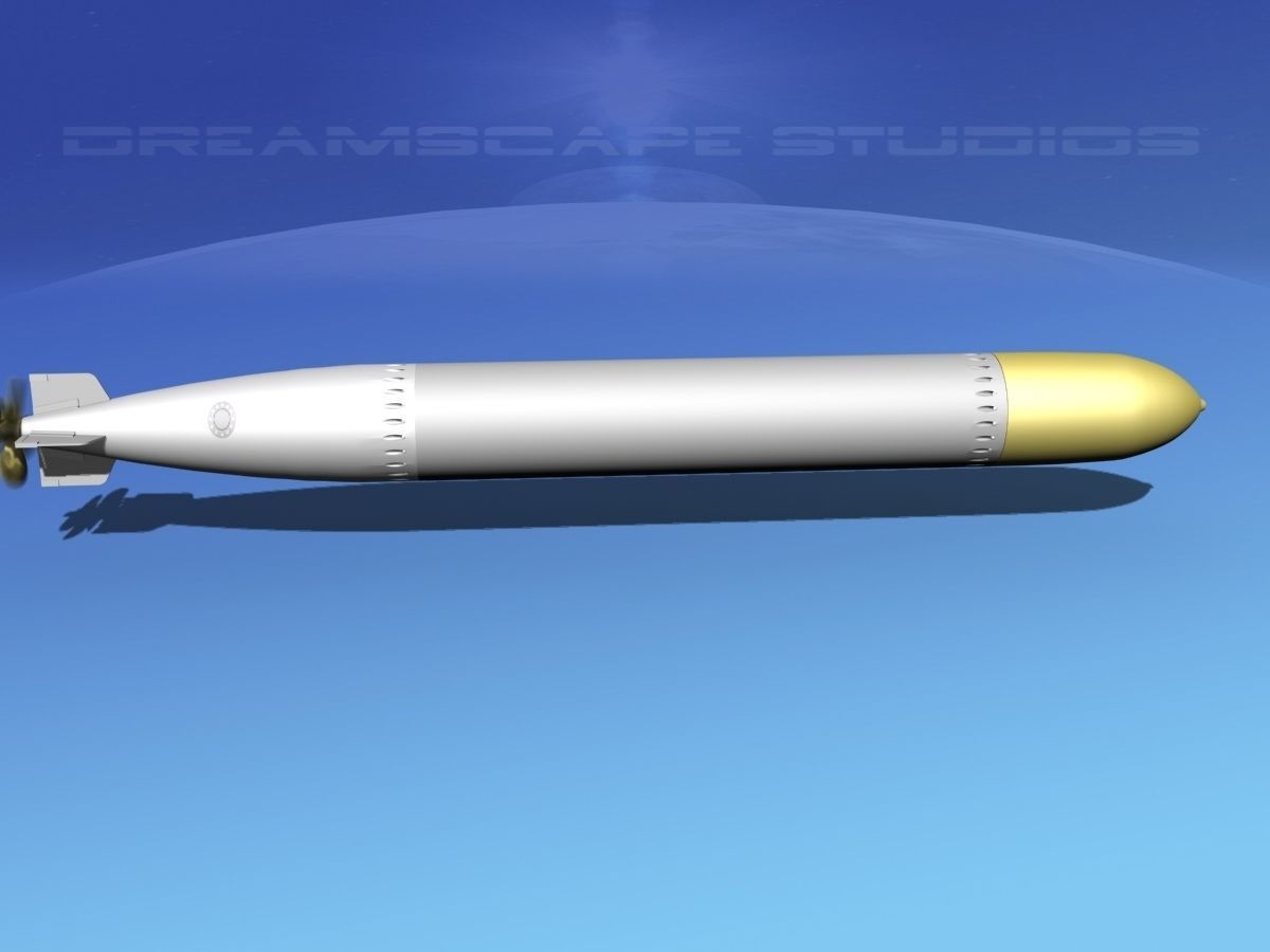 Mark 14 Torpedo HP 3D model_4