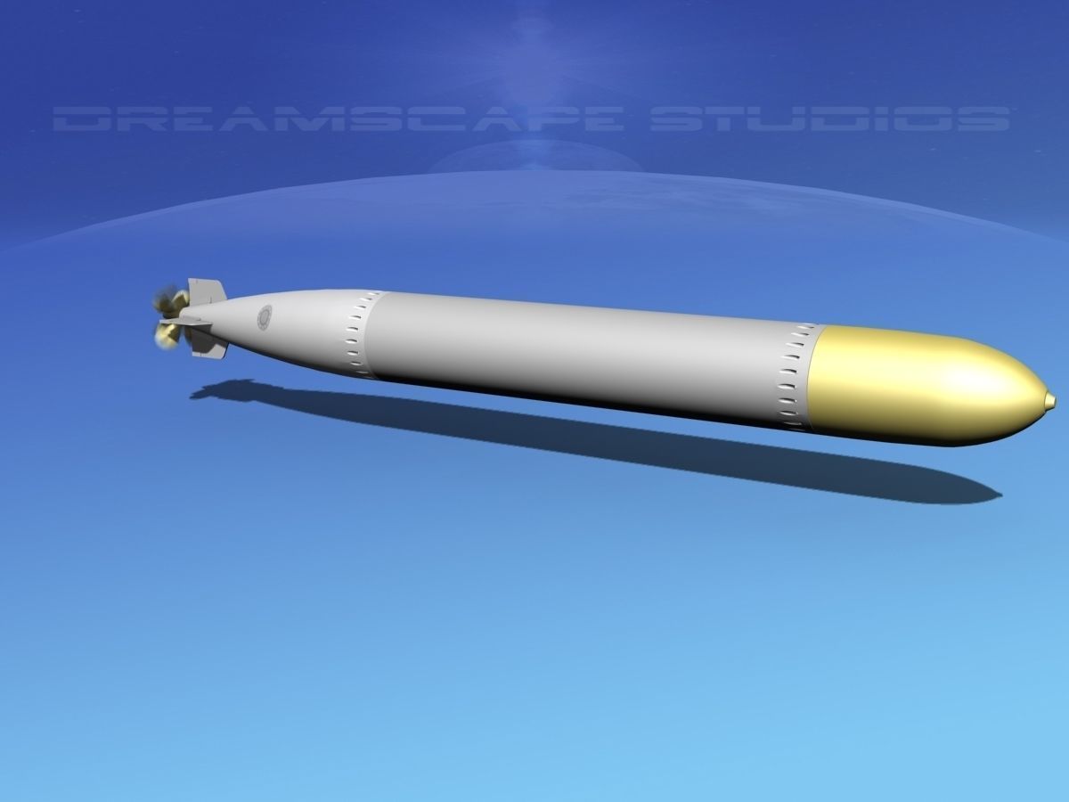 Mark 14 Torpedo HP 3D model_3