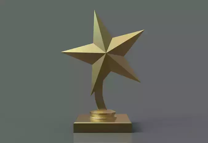 Star Award 3D print model
