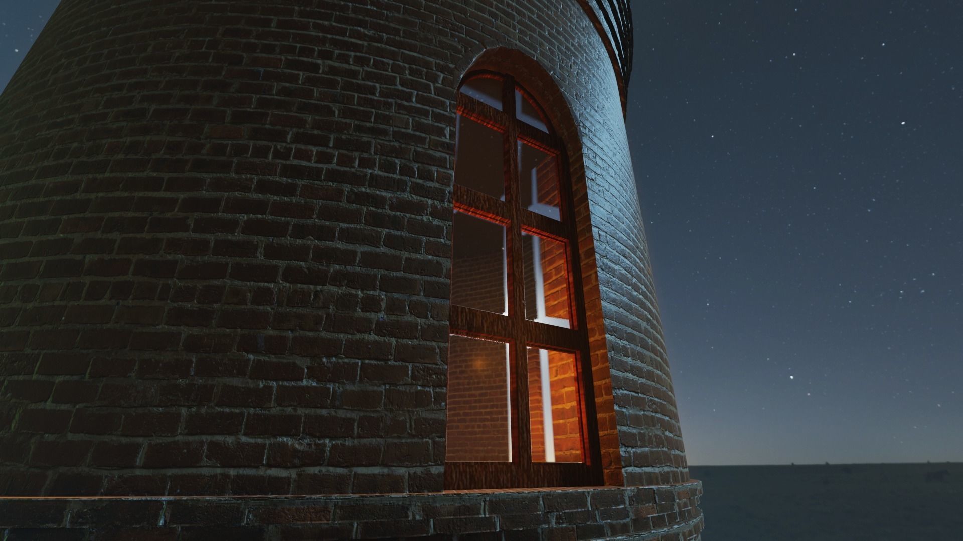 Tower - Restoration 3D model_4