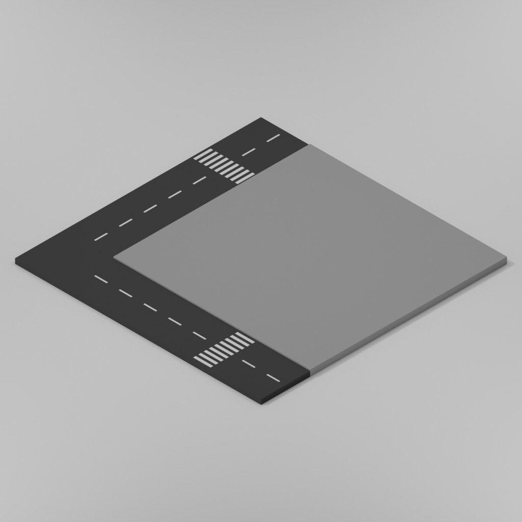 Isometric Low poly City Pack Low-poly 3D model_61