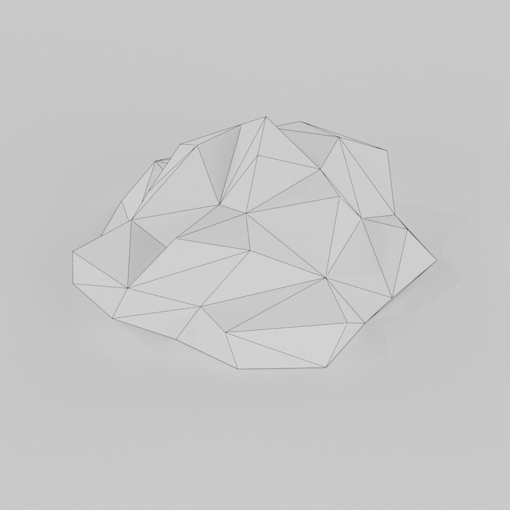 Isometric Low poly City Pack Low-poly 3D model_28