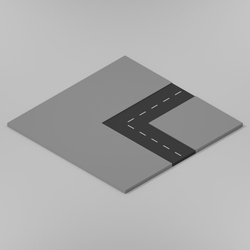 Isometric Low poly City Pack Low-poly 3D model_73