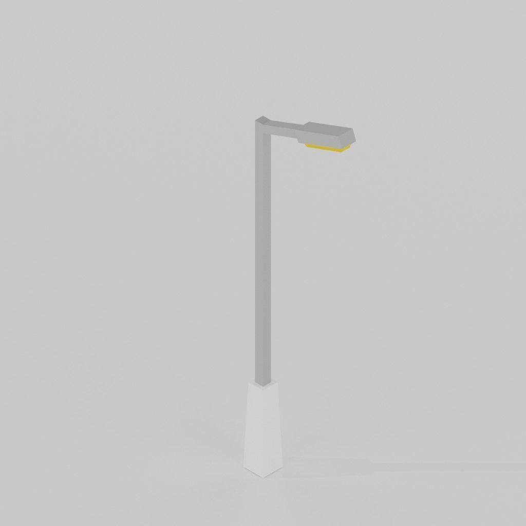 Isometric Low poly City Pack Low-poly 3D model_41