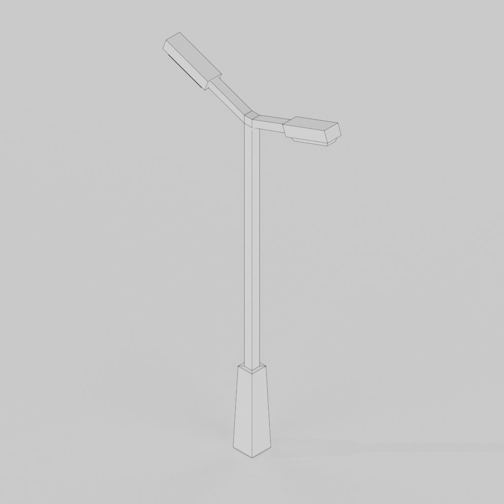 Isometric Low poly City Pack Low-poly 3D model_40