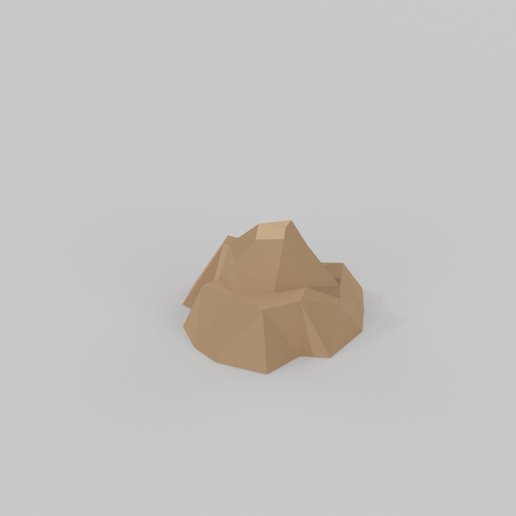 Isometric Low poly City Pack Low-poly 3D model_35