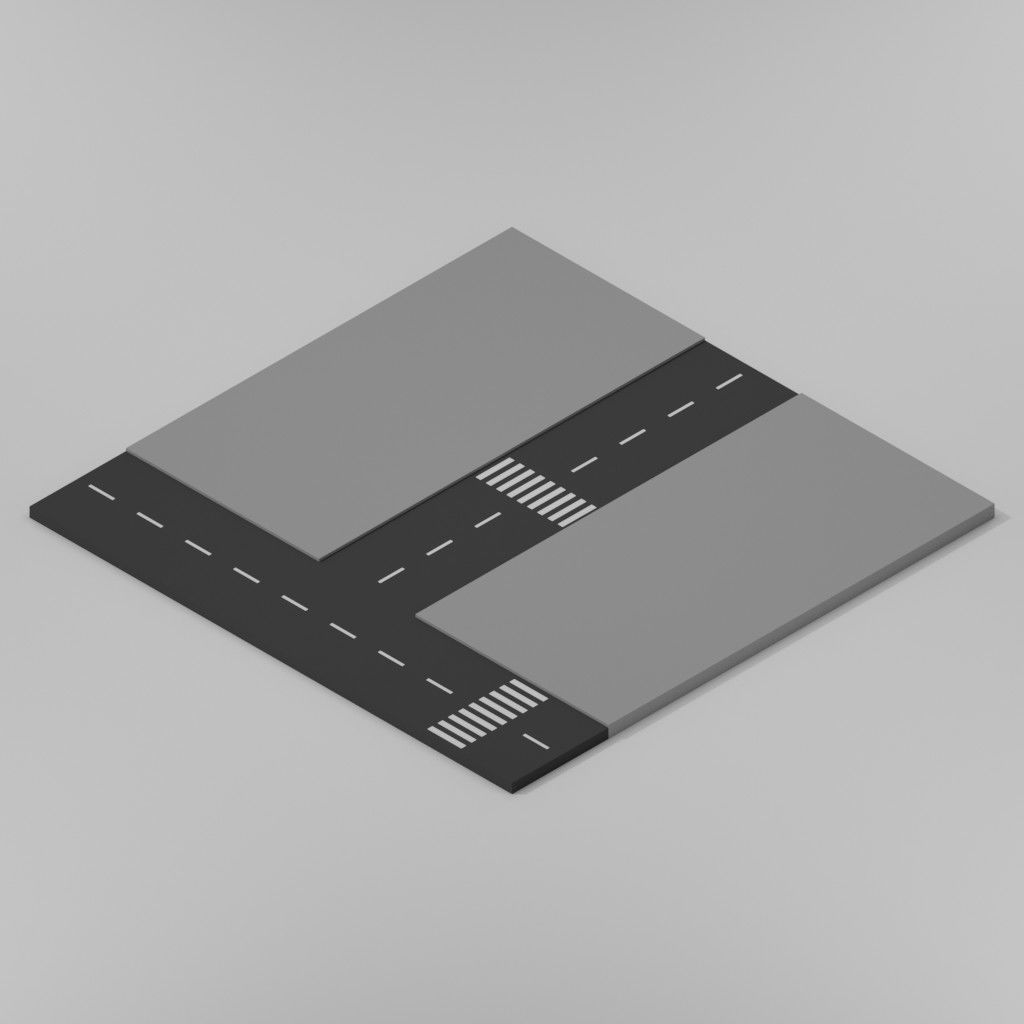 Isometric Low poly City Pack Low-poly 3D model_55