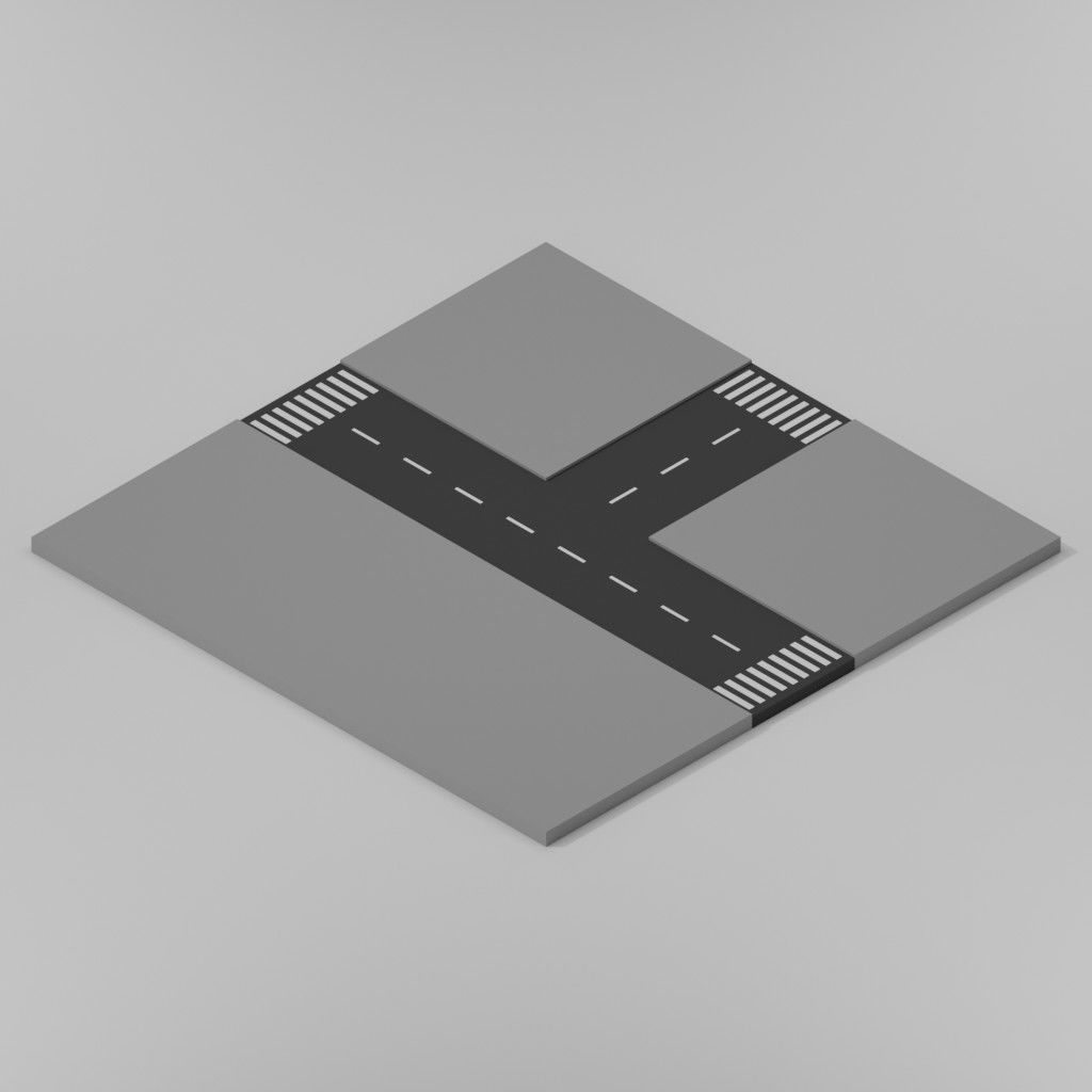 Isometric Low poly City Pack Low-poly 3D model_75